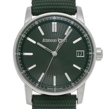 Audemars Piguet CODE 11.59 15210ST.OO.A056KB.01 Green Men's Stainless #W332