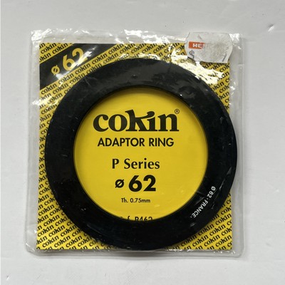 Cokin P Series 62mm Adapter Ring P462 Made in France Thread to P System Camera