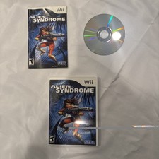 Alien Syndrome Nintendo Wii Complete CIB SEGA!