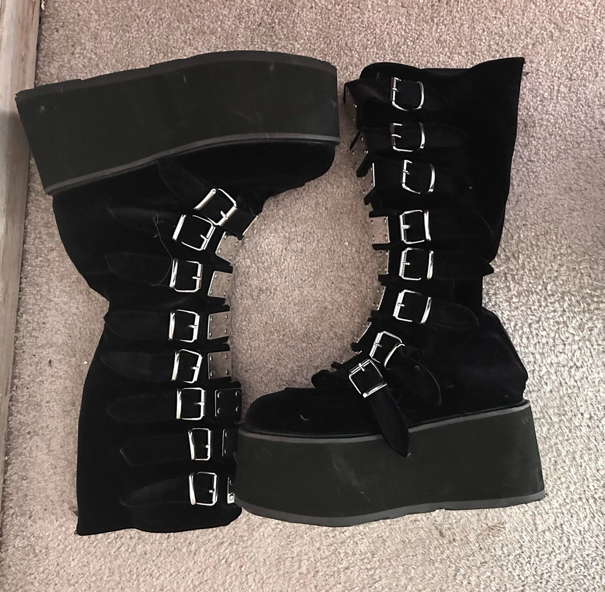 Juniper White Platform Knee-High Boots – The Urban Hippie