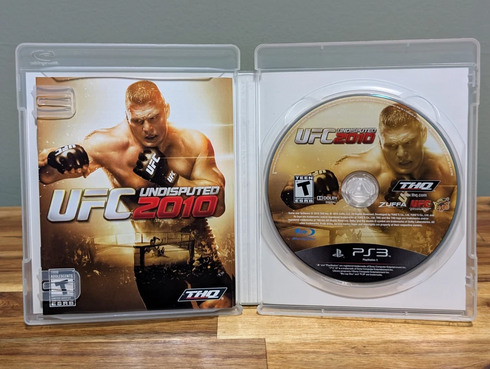 UFC Undisputed 2010 (Sony PlayStation 3, PS3)➡️CIB - Tested - Near Mint 📀! - Image 3 of 4