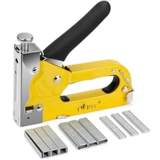 Upholstery Staple Gun, Topec 3 In 1 Heavy Duty Staple GunsHome Use With 900 Stap