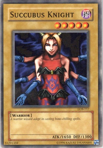 Succubus Knight LOB-117 card