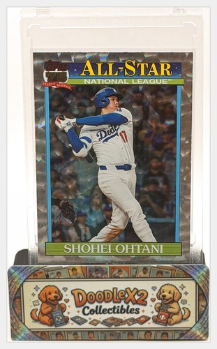 Shohei Ohtani 2026 Topps Series 2 1991 All-Star Crackle Foil #91AS-50 Dodgers