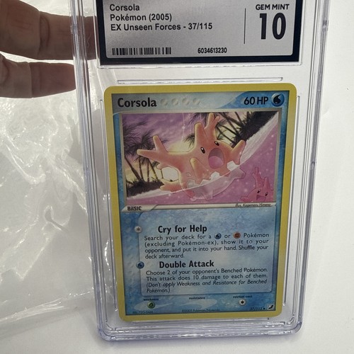 Corsola graded CGC 10 for sale on eBay
