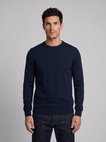 Hackett London Herren Pullover Navy Kaschmirmischung GrößE S HM702831