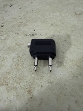 3.5mm Airline Airplane Earphone Headphone Headset Jack Audio Adapter Plug