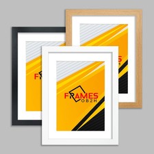 Black,White,Oak Picture,Photo  Frames With White Mount