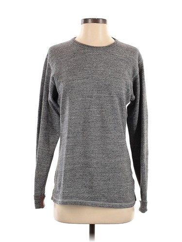 ELAN Womens Gray Long Sleeve Top main image 1