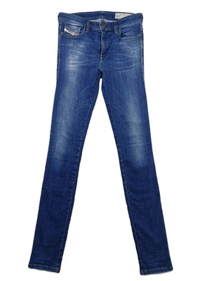 DIESEL Skinzee W26 L32 Jeans Damen Blau Super Skinny Fit Stretch Denim - Bild 1 von 4