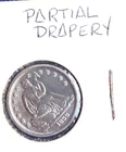 1838 Seated Liberty Silver Dime Partial Drapery Variety  VF to XF Sharp Details