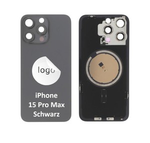 iPhone 15 Pro Max Original Akkudeckel Pulled A Rückseite Schwarz