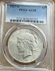 1927-S Peace Silver Dollar PCGS AU58