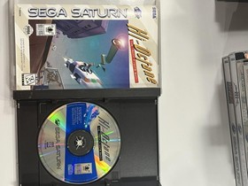 Hi-Octane (Sega Saturn, 1995) W/ Original Case And Manual - Tested & Working!