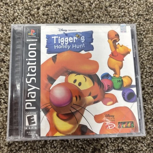 Sony Playstation 1 - Disney's Tigger's Honey Hunt - Factory Sealed DAMAGED CASE