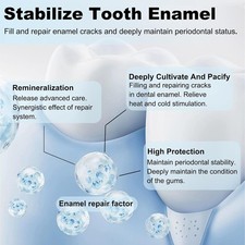 2Pcs 10 Hydroxyapatite Toothpaste,Nano-Hydroxyapatite Toothpaste for Advanced E