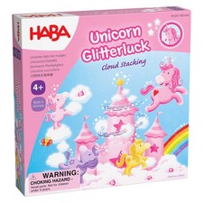 Image of HAB2012232006 Haba USA Unicorn Glitterluck Cloud Stacking
