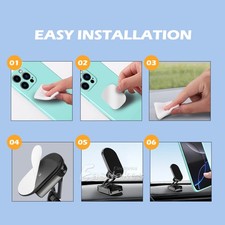 360° Magnetic Dashboard Windshield Rotation Mobile Phone Holder Car Mount Stand — image 12