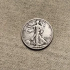 1929 S Walking Liberty Half Dollar VF SC