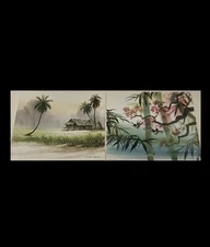 2 Watercolor Paintings - Thailand