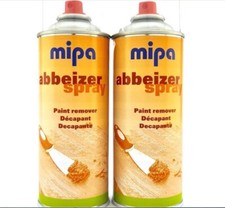 2x Mipa Abbeizer Spray Lackentferner Entferner Entlacker Abbeizmittel 400ml