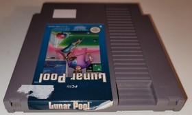 Nintendo NES - Lunar Pool - En Loose - Bon &Eacute;tat