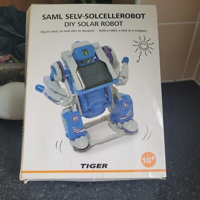SAML Tiger Zum Selbermachen Roboter Bausatz. Solarstrom - Alter 10+ für Kinder