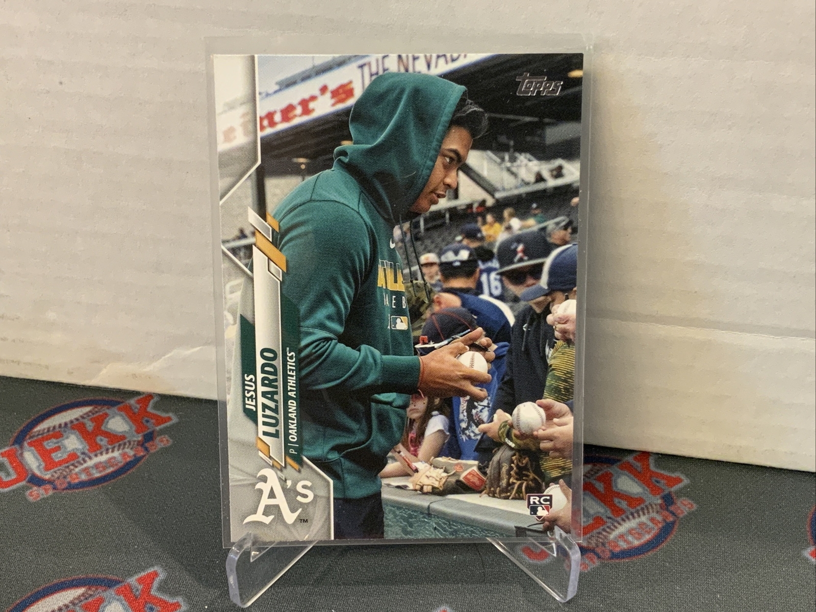 Jesus Luzardo 2020 Topps Update Image Variation SP RC ROOKIE #U-94 ATHLETICS