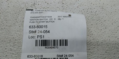 13 14 15 16 17 18 19 20 NISSAN PATHFINDER PUSH START BUTTON OEM 251503TA0A - 第 6/12 張圖片