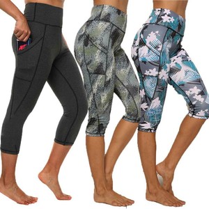 crop yoga pants with pockets