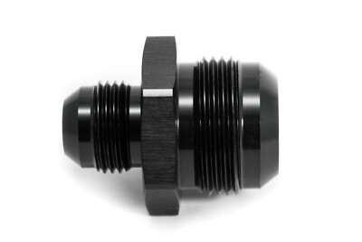 Reduzieradapter Dash 16 zu Dash 10 / AN / JIC Außengewinde/Außengewinde Schwarz