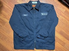 VTG CINTAS PILOT CHEMICAL NAVY QUILTED WORK JACKET