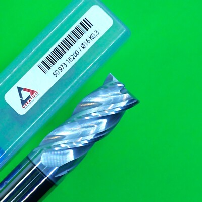 VHM Fräser Ø 16,0 - 2xD Z4 K0,3  WNT   50 973 16200 SilverLine 3 Stück NEU