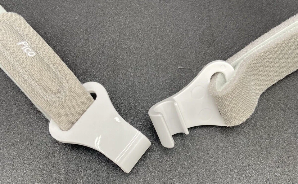 Casco Philips Respironics "Con Clips" para Mascarilla Nasal Pico Nuevo En Bolsa Foto 3 de 4