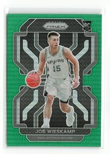 JOE WIESKAMP #322 RC 2021-22 PANINI PRIZM SPURS Green
