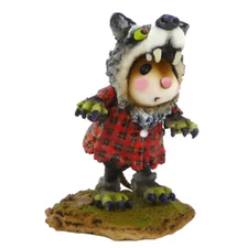 Wee Forest Folk WERE'S THE WOLF?, WFF# M-441, Halloween, Werewolf Mouse