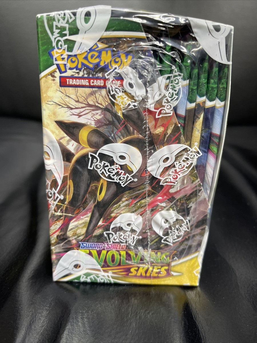 10x. Pokemon Evolving Skies Booster Pack Lot- From Factory Sealed