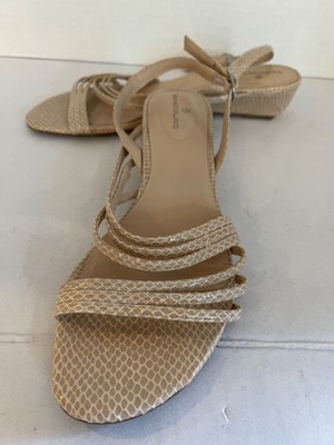 bandolino tilly low wedge sandals