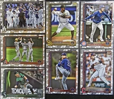 2025 Topps Series 1 Spring Training Palm Tree & Cactus Insert -You Pick Rc & Vet