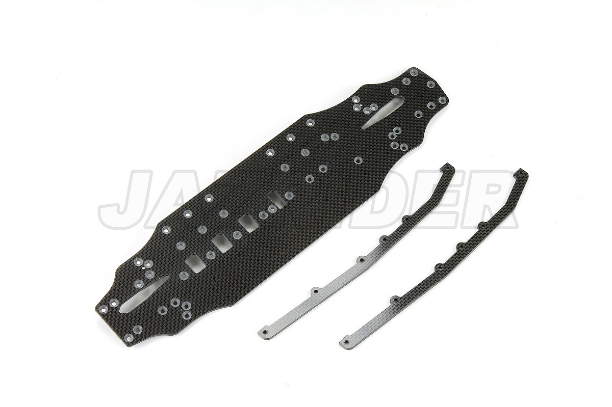 Jazrider RC TA-07 Carbon Conversion Kit Upgrade Set For Tamiya