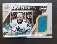 2023-24 SP Game Used Mario Ferraro NHL Global Series Fabrics Relic GS-12 Sharks
