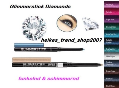 Avon peppiger Augenkonturenstift Glimmerstick Diamonds + Metallic + Duo Chrome