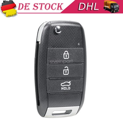 Klapp Schlüssel Gehäuse für Kia Sorento Optima Sportage Soul Forte Ceed Picanto