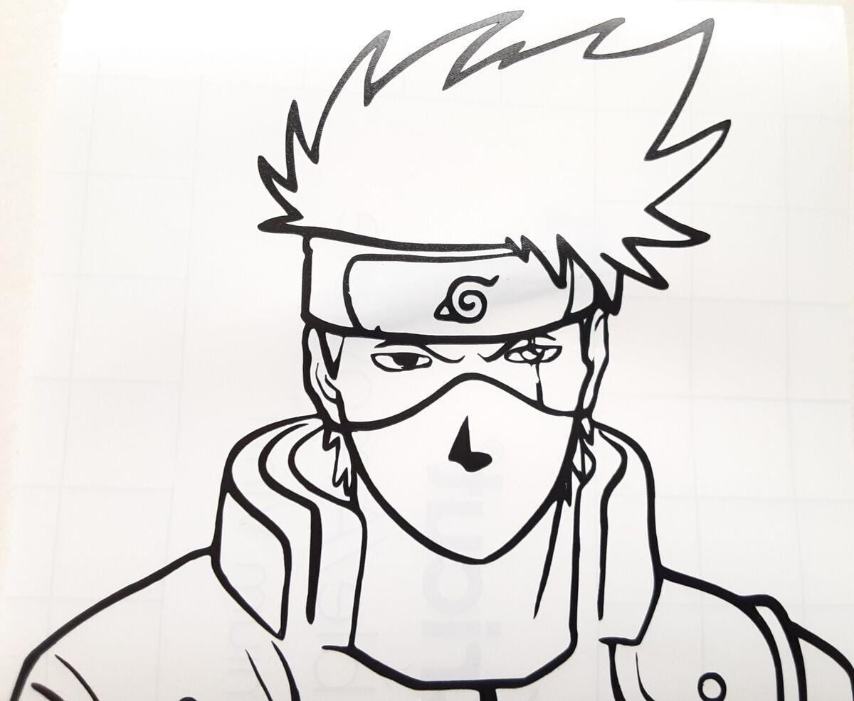 How to Draw Kakashi Hatake  Drawing anime step by step 