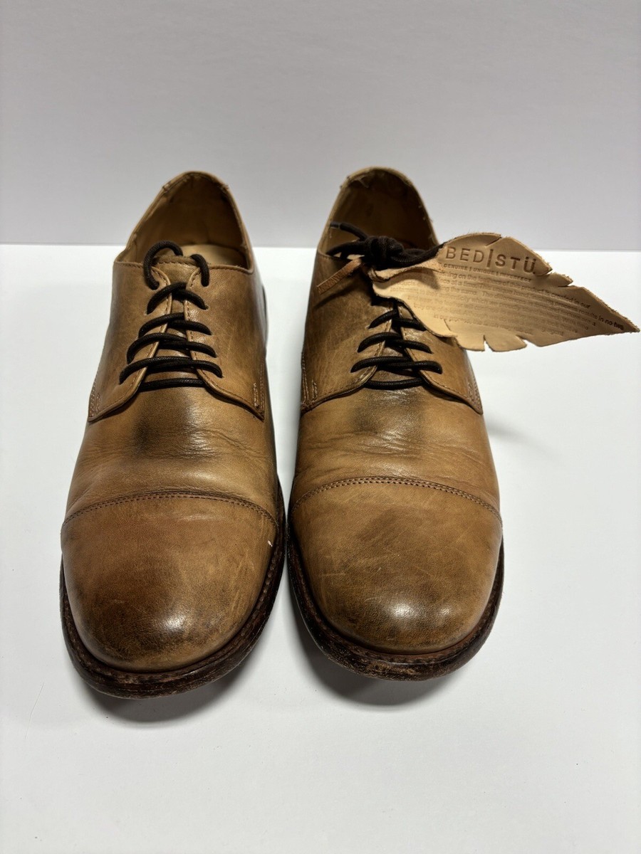 Bedstu Men’s Bessie, Tan Rustic Oxford Dress Shoes, Size 9.5 M s-l400.jpg main image 3