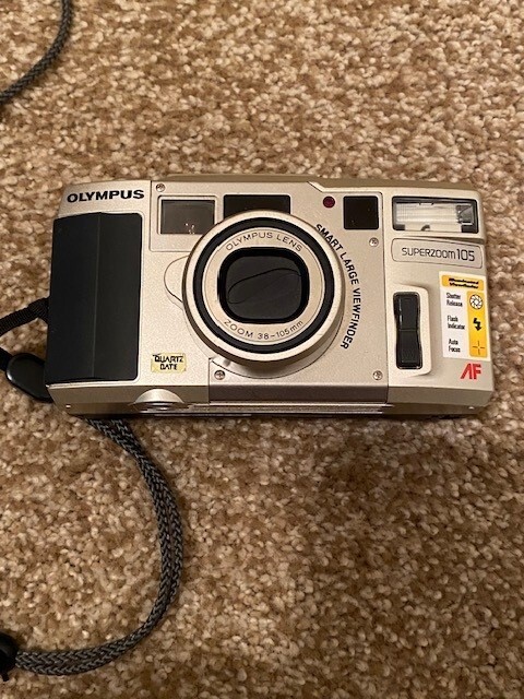 Olympus Superzoom 105 Film Camera | eBay