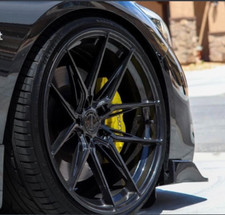 20 Vertini Rfs1.8 Gloss Black Staggered Concave Wheels For Mustang S550 20 Vertini Rfs1.8 Gloss Black Staggered Concave Wheels For Mustang S550