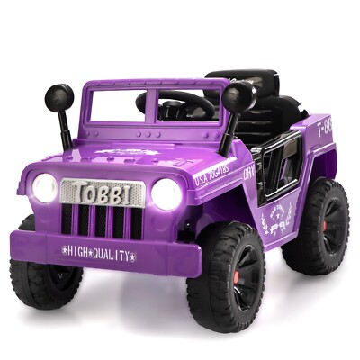 #ad TOBBI 12V Kids Ride On Truck Electric Battery Powered Jeep Cars for Kids 3 6 $99.99