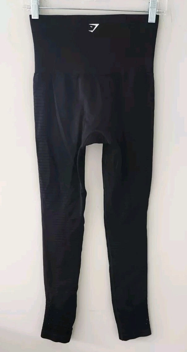 gymshark just add energy seamless high rise perforated leggings
