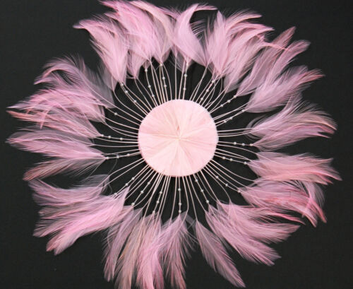 PLUMAS DE MOLINETE COMPLETO - Hackle de alta calidad MUCHOS COLORES (Halloween/Disfraz) - Imagen 26 de 42